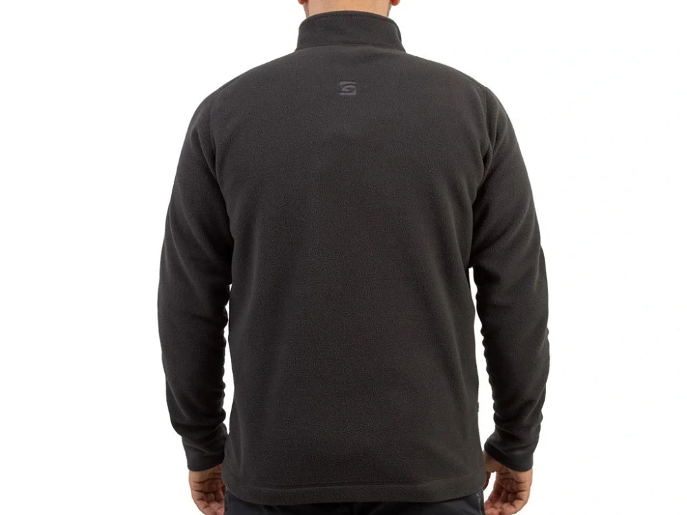 Fleecová mikina Graff Ron šedá