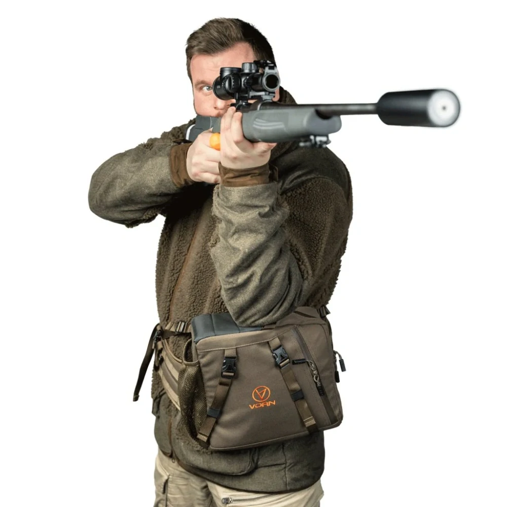 VORN SR10 Ash Green Lovecký Hip Pack 10 l