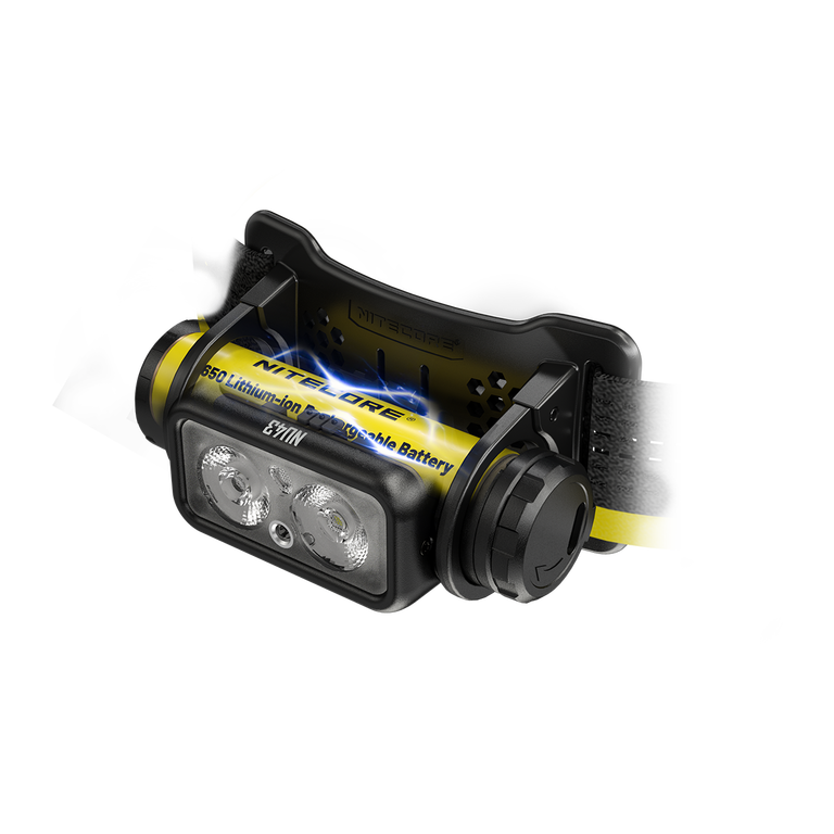NITECORE NU43 čelovka, USB-C nabíjecí, 1400 lm / 130 m dosvit, integrovaný Li-ion aku. 3400 mAh