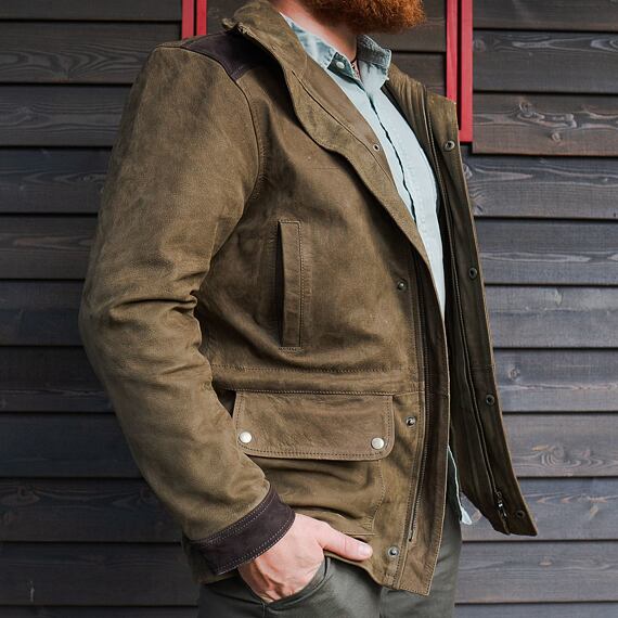 Kožená bunda Carl Mayer Friedberg