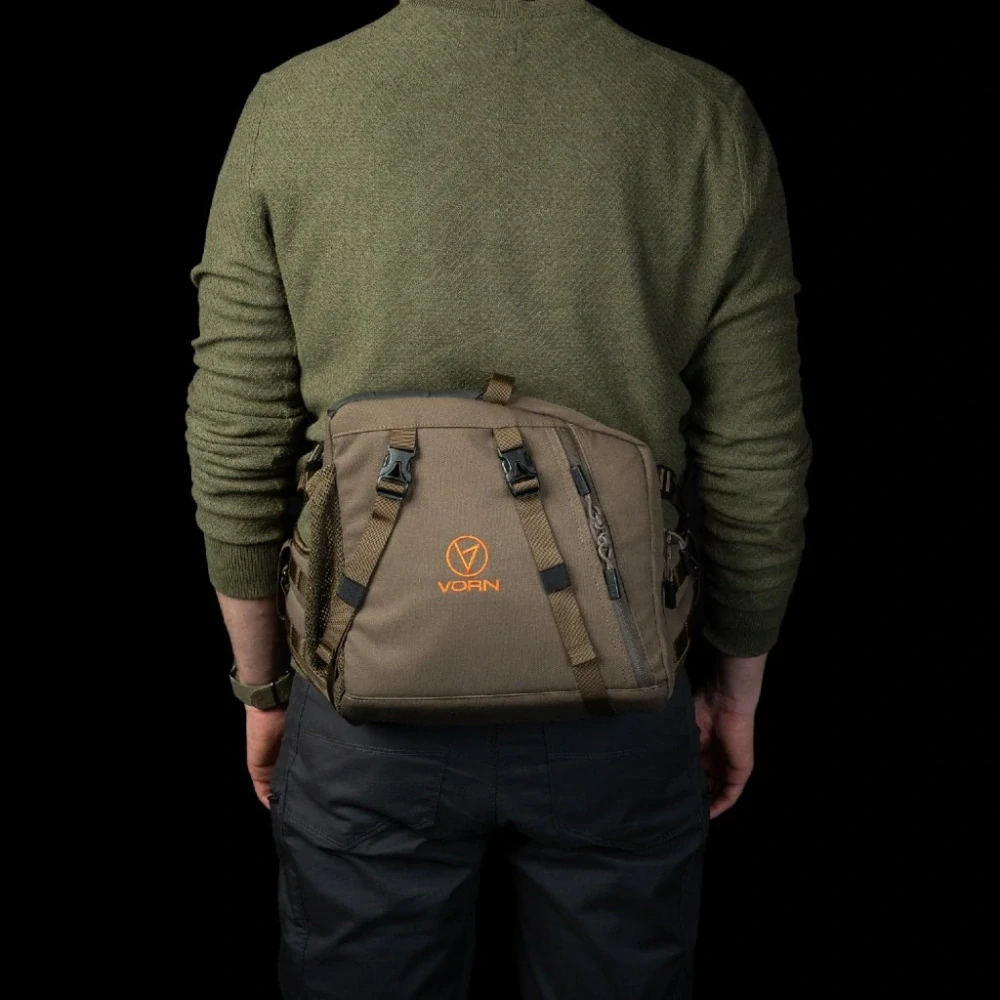 VORN SR10 Ash Green Lovecký Hip Pack 10 l