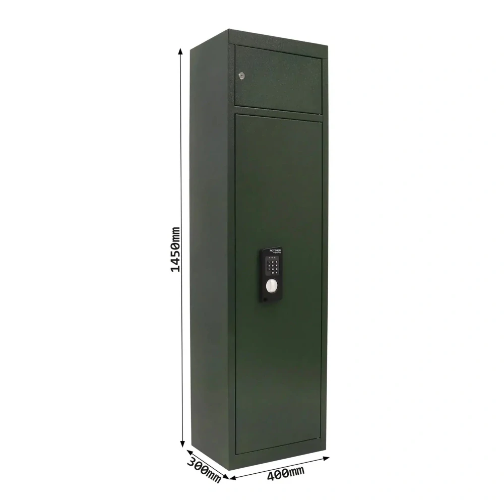 Trezor na zbraně UTAH 8 EL - na 8 zbraní s elektronickým zámkem