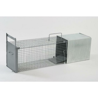 Past s živou návnadou slouží k odchytu kun, tchořů, koček, mladých lišek