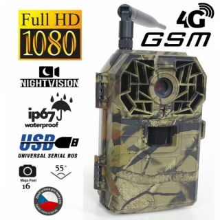 Fotopast BUNATY FULL HD GSM 4G + 32GB karta + baterie