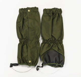 Návleky Carl Mayer zelené s ocelovým lankem