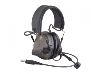 Elektronická střelecká sluchátka 3M PELTOR ComTac XPI, kabel Peltor
