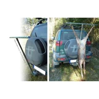 Nosič na vyvrhování zvěře na tažné zařízení 130-180 cm
