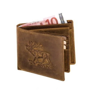 Peněženka s reliéfem jelena